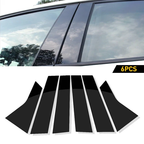 s-l500-20 6Pcs Pillar Post For 2018-2021 Honda Accord Door Trim Cover Car Auto Accessories - Image 1