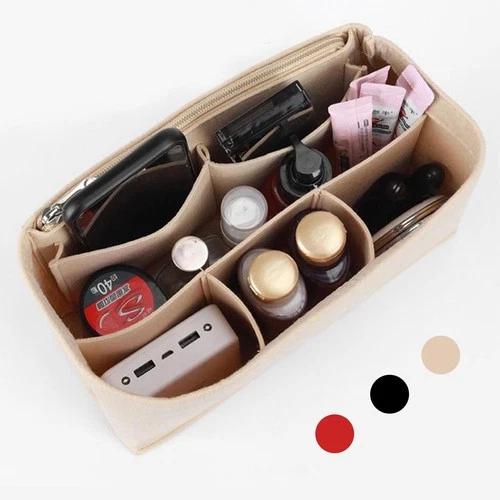 s-l500-220 Felt Purse Organizer Insert, Tote Liner Shaper for Speedy Neverfull Bags - Image 1
