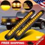 AMBER SIDE SIGNAL SEQUENTIAL LED TURN MARKER LIGHT AMBER FLOWING CAR ACCESSORIES