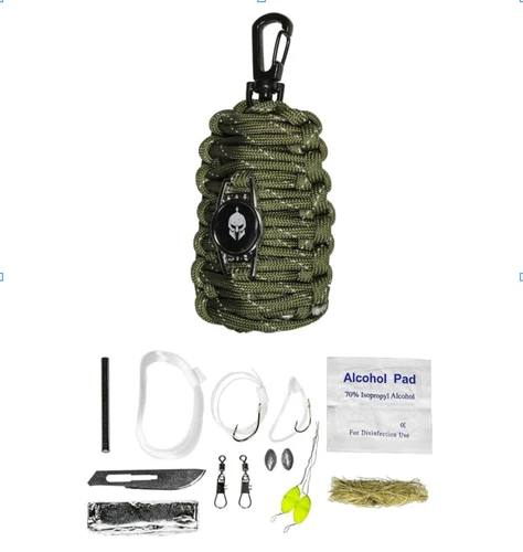 s-l500-361 APOCALYPSE GEAR Survival Grenade Kit (14pc) Fishing Fire Emergency Survival - Image 1