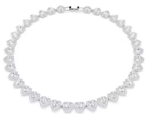s-l500-375 Set Swarovski Heart jewelry Crystal Heart-Shaped - Image 1
