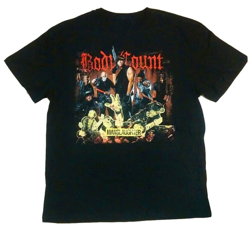 s-l500-471 Body Count Band Music Black T-Shirt Cotton Unisex S-234XL RD320 - Image 1